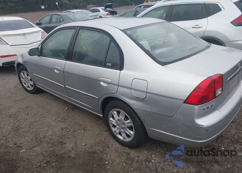 2003 Honda Civic Ex from USA, damaged, VIN 2HGES26813H545411